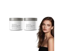 Masque de boue nettoyant - dissolvant de points noirs pour le visage et le nez, masque nettoyant en profondeur pour le nettoyage des pores, points noirs, taches brunes et éclaircissant (2 boîtes)