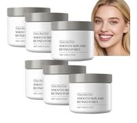 Masque de boue pur visage - Argile nettoyante profonde pour peau lisse et pores affinés, masque détox purifiant aux minéraux naturels, contrôle du sébum et pores réduits tous types de peau (6pcs)