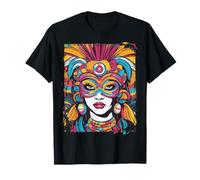 Masque de carnaval de Rio - Costume d'anniversaire - Souvenir du Brésil T-Shirt