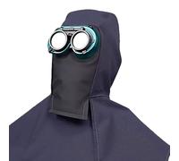 Masque de casque de soudage, casque de protection, drapé du cou et des épaules avec fonction de sécurité, masque de soudage réglable pour coupe de meulage à l'arc, style ergonomique pour la