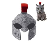 Masque de chat imprimé en 3D - Couvre-visage médiéval pour animaux de compagnie, chapeau tendance pour chats, masque de qualité supérieure, base de costume longue durée avec outil pour léger et