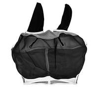 Masque de cheval respirant universel réglable élastique moustique mouche repoussant voile couverture protecteur (Taille S (71 * 112 * 35 cm))