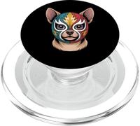 Masque de Chihuahua Perro Lucha Libre pour Enfants, Hommes, Femmes PopSockets PopGrip pour MagSafe