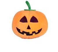 Masque de citrouille en peluche pour adulte