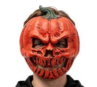 Masque de citrouille pour adultes - Accessoire de coiffe d'horreur pour | Masque de cosplay pour femmes et hommes - Cosplayers, performants, carnaval, scène, spectacles, séances photo