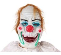 Mask Male Clown Stick Halloween Unisex Costumes NEUF