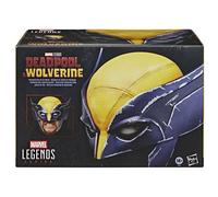 Marvel Comics – Masque de cosplay – Marvel Legends Series Wolverine – Premium, jaune