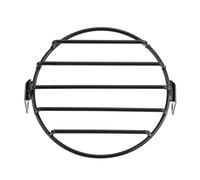 Masque De Couverture De Grille Ronde Pour Phare LatéRal De Moto, 6,5 Pouces, Pour Cruiser Chopper Cafe Racer #1