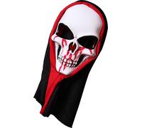 Masque de crâne Squelette Fantôme effrayant Mort High Elastic Breathable Uni Halloween Role Playing Props for Party Type 3