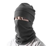 Masque de cyclisme en polaire chaude pour temps froid, masque de ski, pour la pêche, la randonnée, le cyclisme, l'escalade, la moto, gris