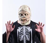 Masque De Décoration D'halloween, Déguisement Fantôme, Fête D'horreur, Couvre Chef, Zombie, Maman, Super Fantôme, Accessoires Délicats En Latex