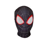Masque de Déguisement de Super-Héros Cosplay Spiderman Miles Morales Noir Noir