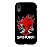 Masque de démon Japonais Samouraï OniCyborg Cyberpunk Streetwear Coque pour iPhone XR