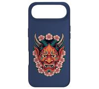 Masque de démon Japonais Yokai Devil Cherry Blossom Hannya Oni Coque pour iPhone Air