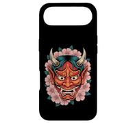 Masque de démon Japonais Yokai Devil Cherry Blossom Hannya Oni Coque pour iPhone Air