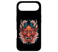 Masque de démon Japonais Yokai Devil Cherry Blossom Hannya Oni Coque pour iPhone Air