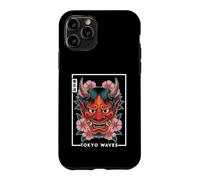 Masque de démon Japonais Yokai Devil Hannya Japan Oni Coque pour iPhone 11 Pro
