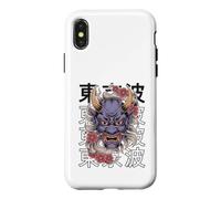 Masque de démon Japonais Yokai Devil Hannya Japan Oni Coque pour iPhone X/XS