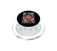 Masque de démon Japonais Yokai Devil Hannya Japan Oni PopSockets PopGrip pour MagSafe