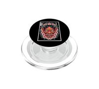 Masque de démon Japonais Yokai Devil Hannya Japan Oni PopSockets PopGrip pour MagSafe