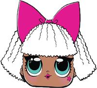 Masque de diva LOL Surprise pour enfants multicolore