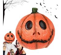 Masque de farce citrouille - Masque effrayant pour Halloween, cosplay, maison et rassemblement, profitez d'un jouet amusant festif pour le théâtre, les maisons hantées, le carnaval