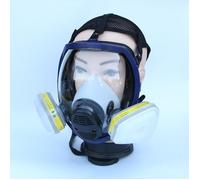 Masque de filtre de peinture de respirateur de poussière de masque chimique de masque anti-gaz de masque chimique de plein visage