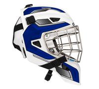 Masque de gardien de but de hockey CCM Axis F5 CCE White/Royal Youth
