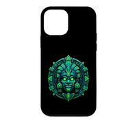 Masque de Gardien du Temple Lumineux emblème Antique Relique Coque pour iPhone 12 Mini