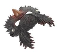 Masque de Hibou Costume Halloween Fête Halloween Noir Léger Réglable