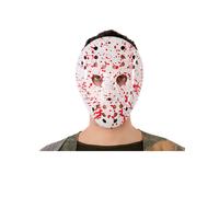 Masque De Hockey Ensanglanté Taille Unique Blanc