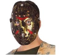 Masque de Jason - ATOSA - Accessoire de déguisement - Doré vieilli - Halloween