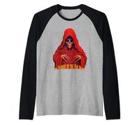 Masque de la Mort Rouge par Edgar Allan Poe Manche Raglan