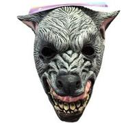Masque de loup garou adulte Blanc G