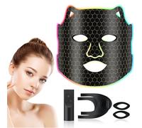 Masque de luminothérapie à DEL 【Top de l'industrie photofaciale.1】【Certifié SG - Plus de 10 000 tests rigoureux】 Thérapie à la lumière rouge améliorée pour le visage, masque de beauté avancé à la