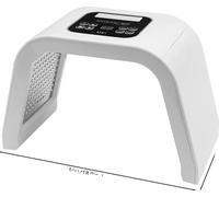 Masque de luminothérapie LED, anti-âge, traitement de l'acné, BLANC