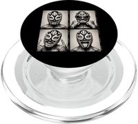 Masque de Lutte Mexicaine Lucha Libre PopSockets PopGrip pour MagSafe