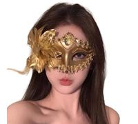Masque de Mardi Gras avec sangles réglables pour bal masqué, fête vénitienne, bal masqué