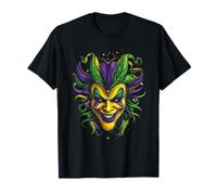 Masque de Mardi Gras New Orleans Nola Louisiana Outfit Carnaval T-Shirt