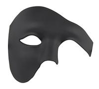 Masque de Mascarade de Demi-Visage Halloween Costume Fantôme du Masque d'Opéra pour Hommes et Femmes