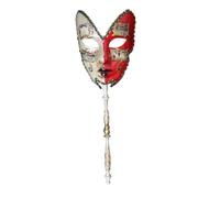 Masque De Mascarade Femme - de Fête Italien Amovible pour Enfants et Adultes Couvrant Tout Le Visage pour Déguisement Célébration