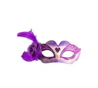 Masque de mascarade pour femmes et hommes, masque vénitien à carreaux de style vintage pour la fête de Mardi Gras (N)