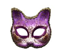 Masque de mascarade pour femmes et hommes, masque vénitien à carreaux de style vintage pour la fête de Mardi Gras (1)