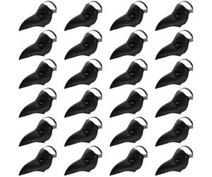 Masque de médecin de la peste noire pour Halloween, accessoire de | Masque de médecin de la peste noire, forme de bec moulé, sangle réglable, polyester léger, Halloween