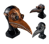 Masque de Médecin de la Peste Oiseaux Long bec nez Masque Steampunk Halloween Cosplay Costume Props