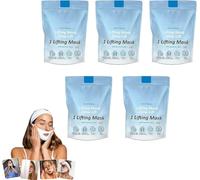 Masque de menton de Lift Chin Mask, ChinMask Double ChinLifting Mask, Lifting FaceMask, Réducteur de double mentonÉliminateur de double menton (5box)