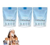 Masque de menton de Lift Chin Mask, ChinMask Double ChinLifting Mask, Lifting FaceMask, Réducteur de double mentonÉliminateur de double menton (3box)