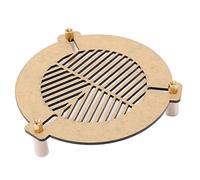 Masque de Mise au Point de Masque Bahtinov pour Télescopes, Masque de Mise au Point de Télescope en Acrylique pour Diamètre Extérieur de Tube de 60 Mm à 90 Mm, avec 3 Tiges Métalliques Stables