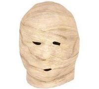 Masque de momie mummy avec bandages pour adulte - masque halloween integral en latex