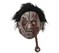 Masque de monstre effrayant - Couvre-chef en latex de à globe oculaire | aux cheveux noirs, masque de monstre démon mort, pour cosplay